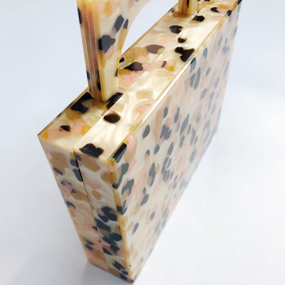 Last 1✨Scarlett Candy Marble Acrylic Bag - Picture 6 of 7